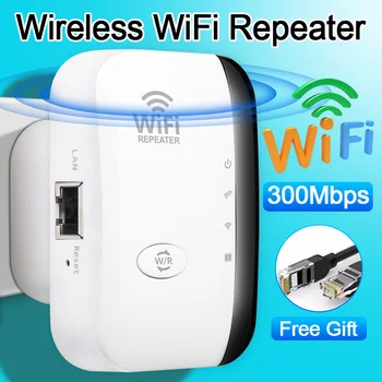 Võimas Wireless Mini WiFi laiendaja 2.4 GHz 300Mbps Ethernet Port Võimendi Korduva WiFi Signaali Võimendamine 2023NEW