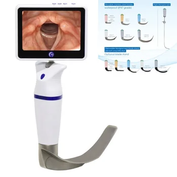 Tehase Hinnaga müük Kõrge Resolutsiooniga Raske Hingamisteede meditsiinitöötaja Anesteesia Video Laryngoscope