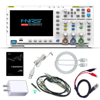 FNIRSI 1014D Digitaalse Säilitamise Ostsilloskoop 2 In 1 Dual Channel Sisend Signaali Generaator Ana-log Bandwidth 1GSa/s diskreetimissagedus