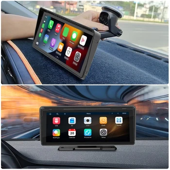Auto 10.26 Raadio Traadita Carplay Android Auto Bluetooth-ühilduva FM-Raadio Bulit-in Speaker Mirrorlink Tagurdamise Kaamera, HD