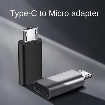 USB-C Tüüpi Naine, Et Micro-USB Male Adapter Connector Type-C-Micro-USB Laadija Adapter Xiaomi Redmi Huawei Telefon Converter