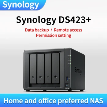 Synology DS423+ Võrgu nas Storage Server Private cloud Kodu Pilve 4 Disk Slots Vastuvõtva Masin Diskless