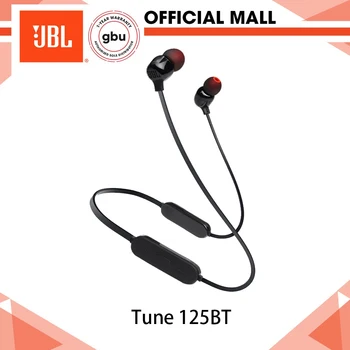 JBL Originaal Tune 125BT Bluetooth Kõrvaklapid Juhtmeta Kõrvaklapid Pikk Vastupidavust Hääl Assistent Mitmepunktiline Ühendus Magnet