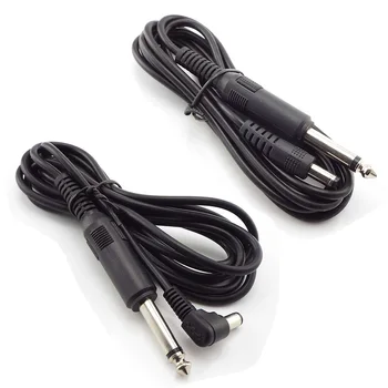 6,5 mm DC toitejuhe Soft Power Cable Audio-6.5 mm Ühenduse Adapter, DC, Tätoveering Masin Mikrofoni, Kitarri Tarvikud