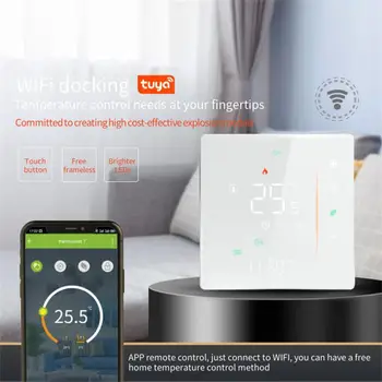 Tuya Smart WiFi 16A Elektri Põranda Kütte Temperatuuri Kontroller Paneeli Higi leiliruum Digitaalse Jaoks Alexa Google ' i Kodu Alice