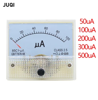 85C1-uA SM µA 50UA 100UA 200UA 300UA 500UA Analoog Paneel Kursori tüüp SM ammeter 85C1-mehaaniline arvesti ammeter