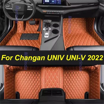 Auto Põranda Jala Matid Viis-istmed Changan UNIV UNI-V 2022 Auto Anti-määrdunud Nullist Kate Pad Matt sisustuselemendid