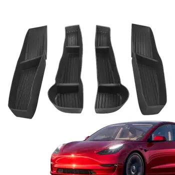 Ukse Pool Ladustamise Kasti Ukse Käepide Taga Sahtel Korraldaja Tesla Mudel 3 Mudel Y 2021 2020 2022Front Tagumine Uks 4tk/Set