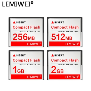 LEMIWEI CF Card 2GB Digital Mälukaart, Compact Flash Kaamera, Mälukaart 512MB 1GB 256MB For Camera