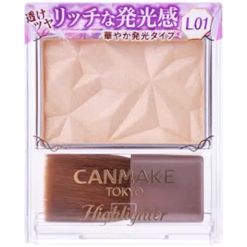 Jaapani Canmake Diamond Markeri Palett Bronzer Esile Virvendama Glitter Ultra-kontsentreeritud Heledaks Näo Meik Kosmeetika