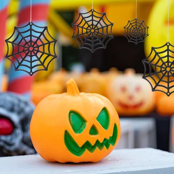 50 Tk Halloween Plastikust Spider Web Office Tarvikud Kohvi Giftationsss Teenetemärgid