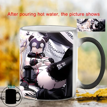 Nightdress Ilu kuumustundlikke Cup BSKT - 163 Värvi Muuta Kruusid Kohvi Tassi Keraamiline Kruus Anime Sublimatsioon Klaaside Drinkware