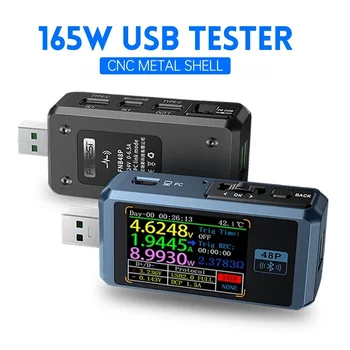 FNIRSI-FNB48P USB Aku Tester Voltmeeter Ammeter TYPE-C-Fast Eest Avastamise Vallandada Võimsuse Mõõtmine Sulin Monitor