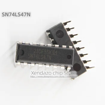 10tk/palju SN74LS47N 74LS47N DIP-16 pakett Originaal tõeline BCD-7 segment kõrge efektiivsusega dekodeerimine/juhi-kiip