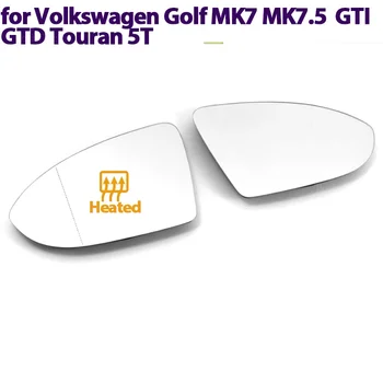 Kütte Küljel Peegel Klaas Objektiivi Ukse Tiib Tahavaatepeegli Klaas Volkswagen VW Golf 7 MK7 / MK7.5 GTI GTD 2012-2021 Touran 5T