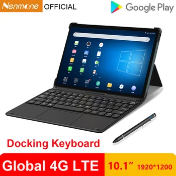 Nenmone Odav Tahvelarvuti Android 10 4G LTE 2 In 1 Tablett Sülearvuti 10.1