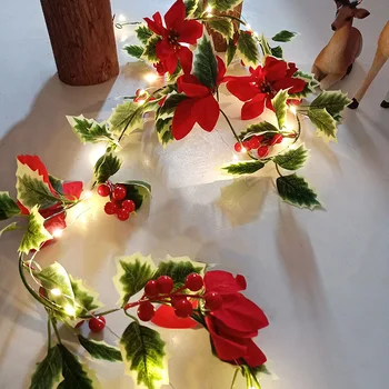 2M 20 String Led Valgus Väljas Veekindel Haldjas Tuled Jõulud männikäbi LED-Haldjas Vanik Terrass Decor Lamp Pulm