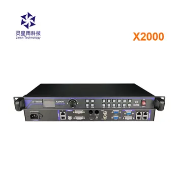 LINSN X2000 LED Video Seina HD Video Protsessor scaler ja splicer LED Ekraan