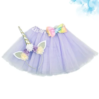 Mood Riided Ükssarvik Peakatet Kleit Lapsed Bänd Tüdrukud Fairy Kostüümid Määrata Lapse