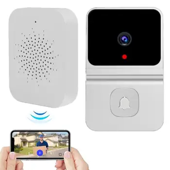 HD Ukse Kaamera Wireless Doorbell WiFi Väljas Home Security System Uksekell Night Vision Video Intercom Hääle Funktsioon